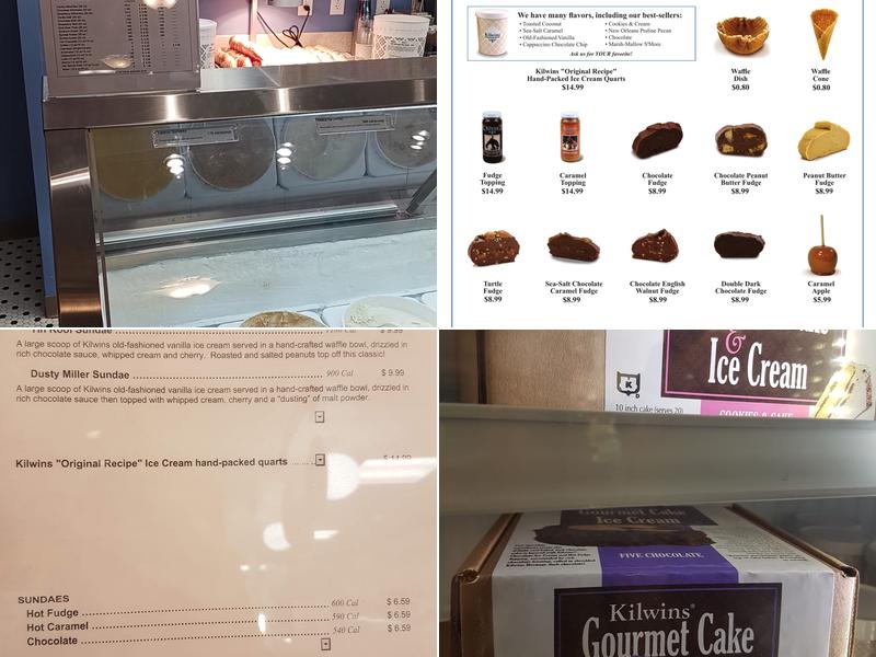 Kilwins Grapevine Menu