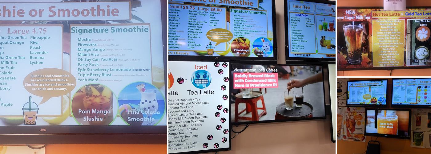 Bubble Tea House Menu