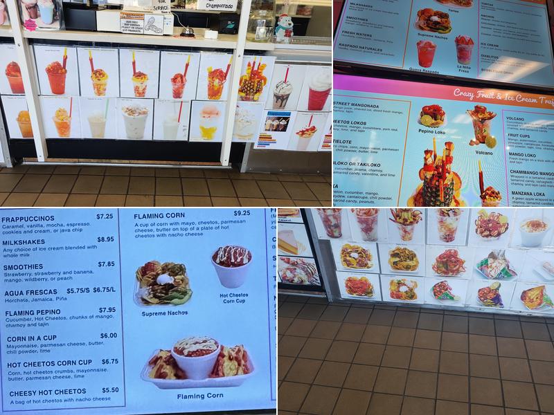 Crazy Fruit & Ice Cream Trujillo Menu