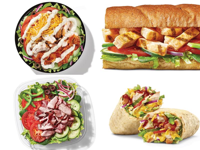 Subway Menu