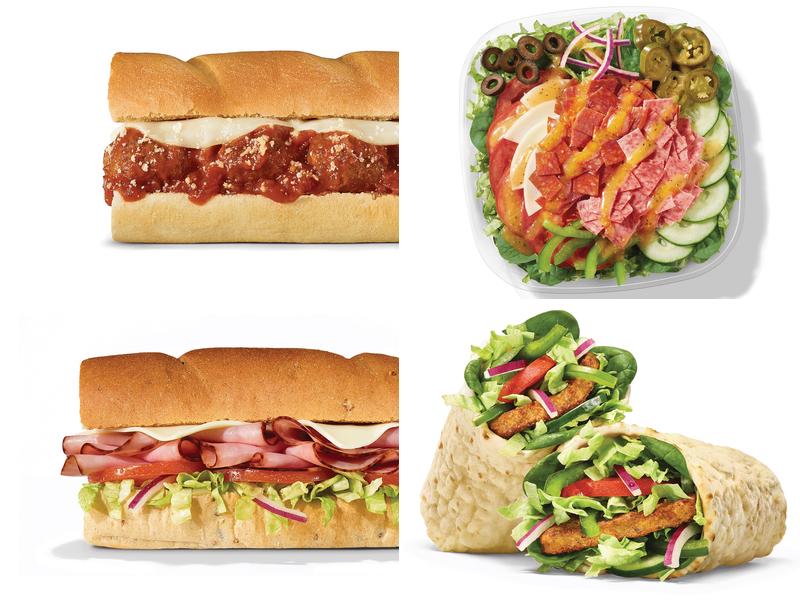 Subway Menu