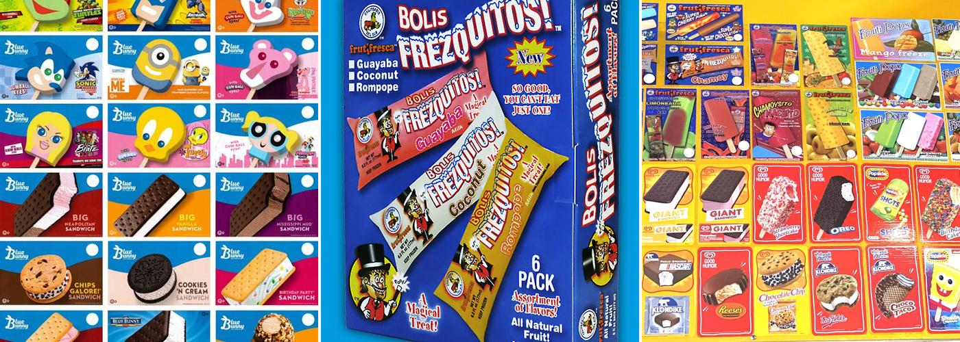 Frank’s Ice Cream Wholesale Menu