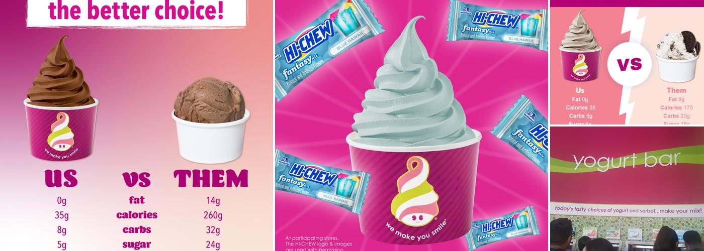 Menchie's Frozen Yogurt Menu