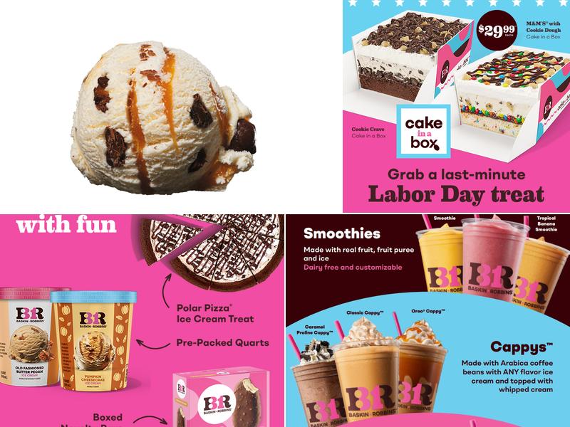 Baskin-Robbins Menu