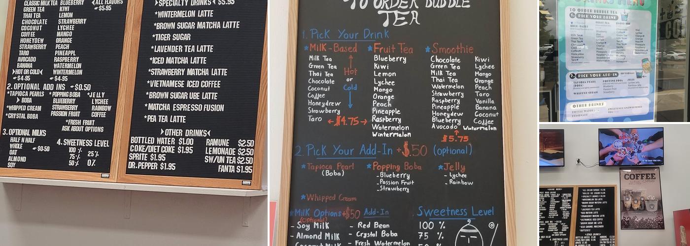 ICE's CORNER Menu