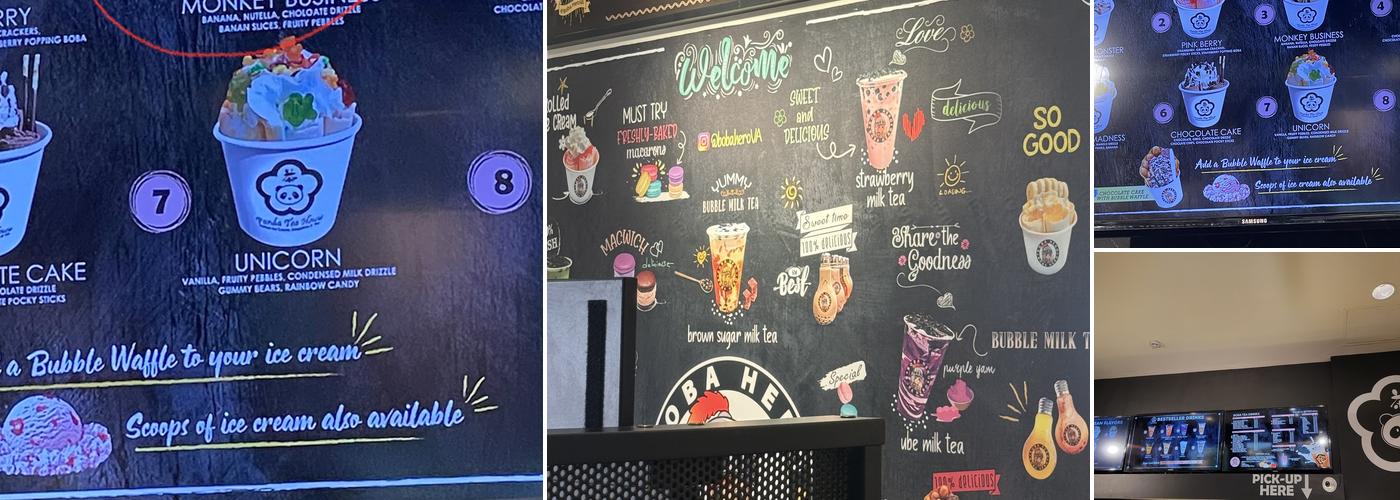 Panda Tea House Menu