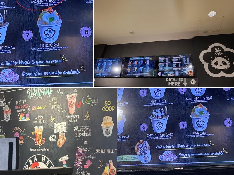 Panda Tea House Menu