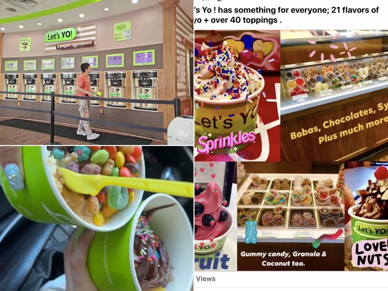 Let's Yo! Montclair Menu