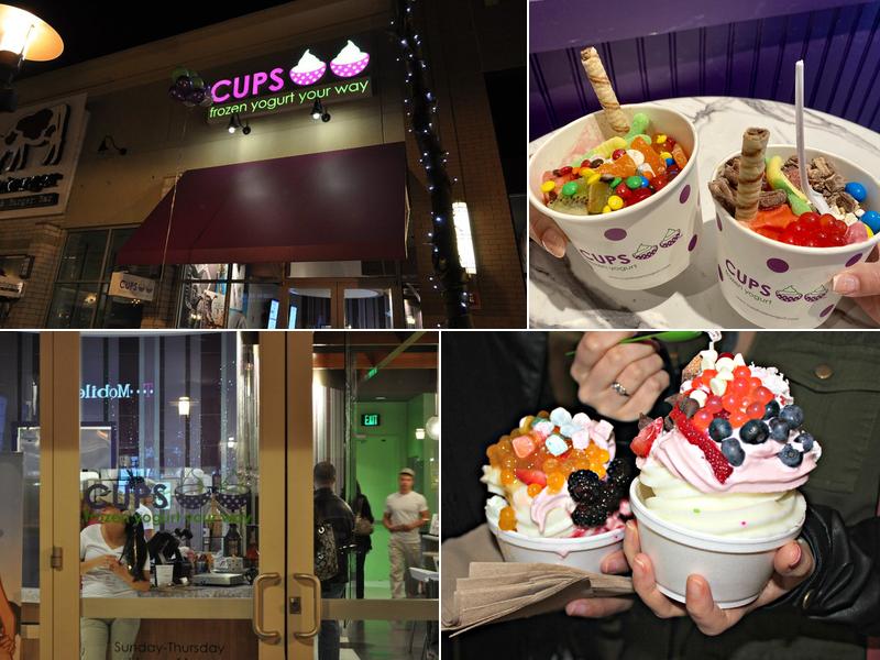 CUPS Frozen Yogurt