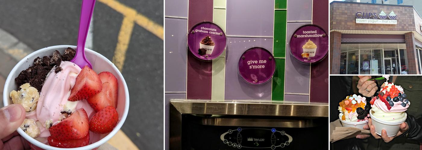 CUPS Frozen Yogurt