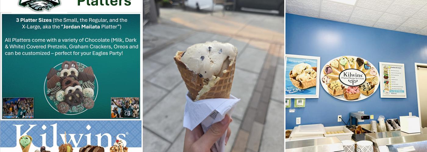 Kilwins Chocolate & Ice Cream Shop Menu