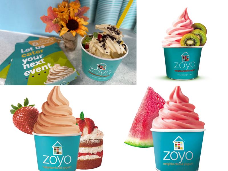 Zoyo Neighborhood Yogurt Menu