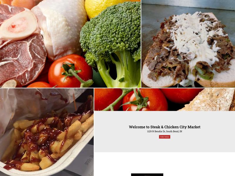 Steak & Chicken City Market Bendix Menu