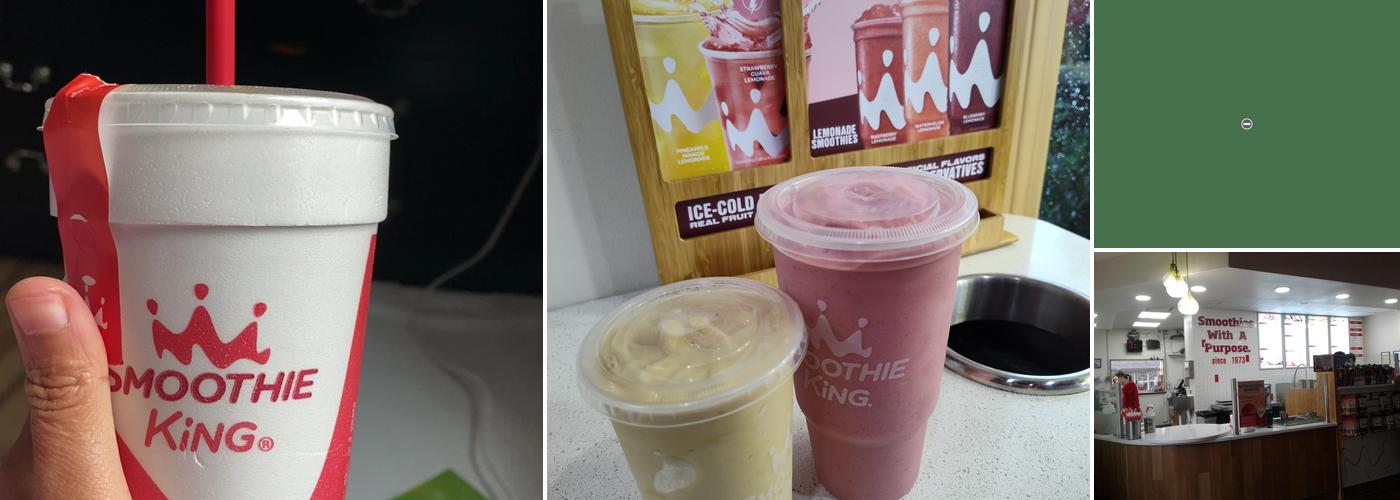 Smoothie King Menu