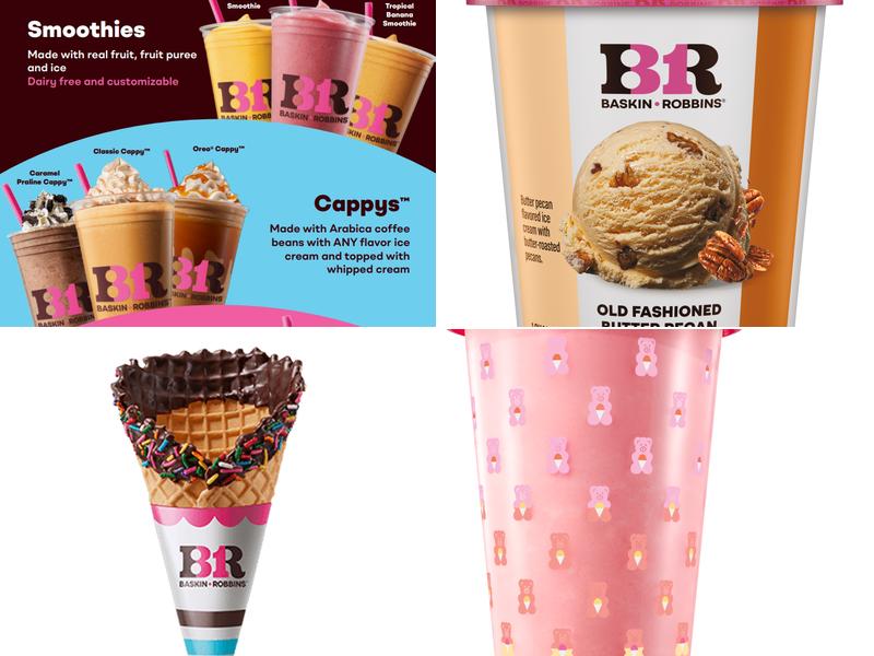 Baskin-Robbins Menu