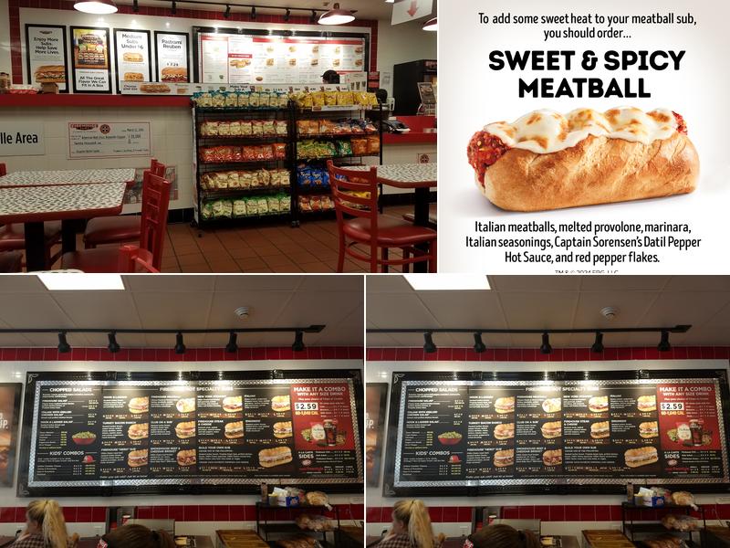 Firehouse Subs Farragut Menu