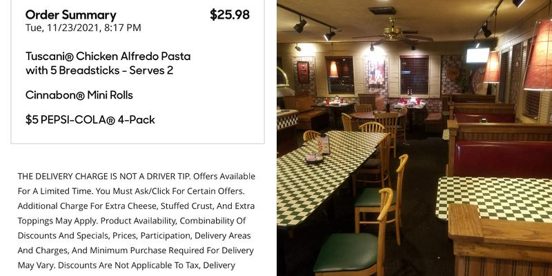 Pizza Hut Menu