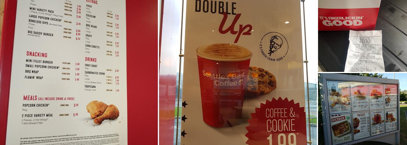 KFC Newport - Risca Menu