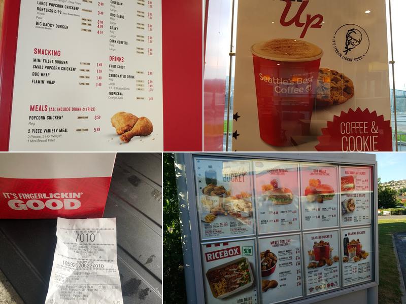 KFC Newport - Risca Menu