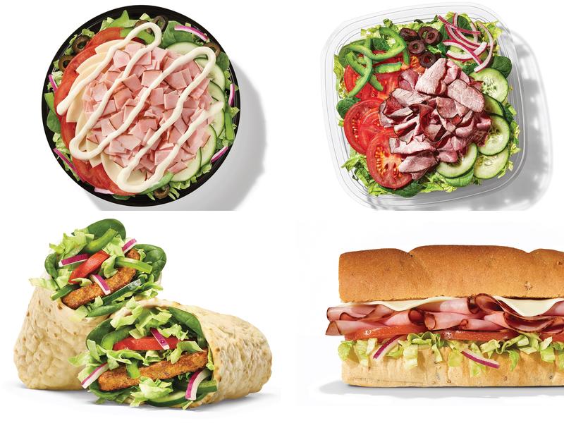 Subway Menu
