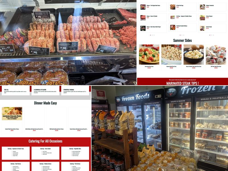 The Meat House Market Menu