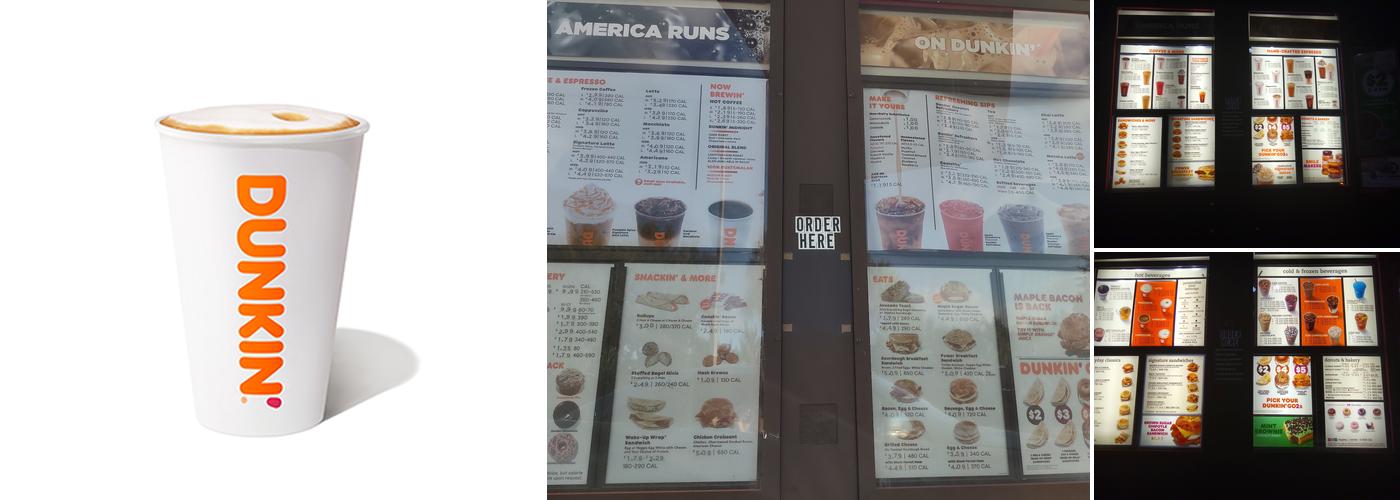 Dunkin' Menu