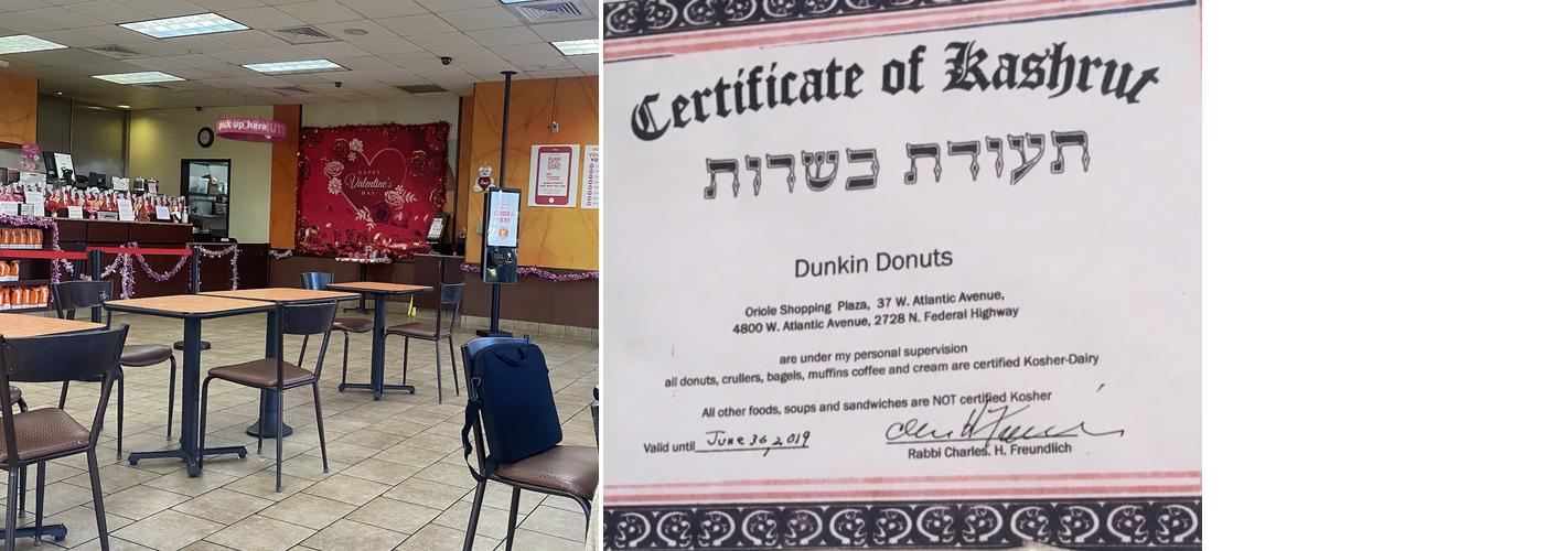 Dunkin' Menu