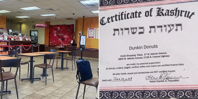 Dunkin' Menu
