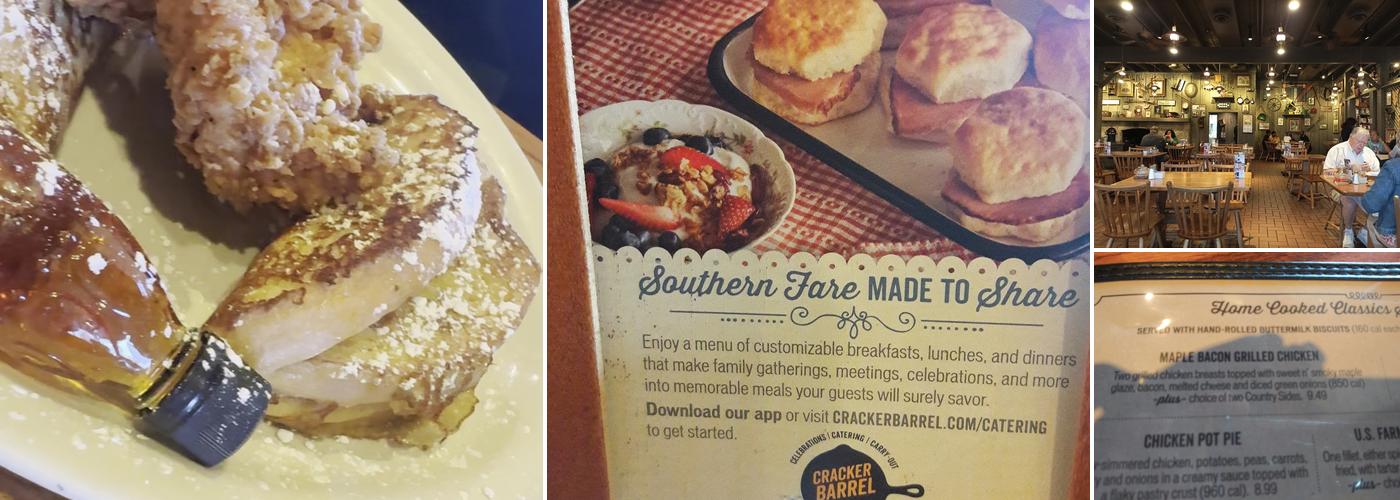 Cracker Barrel Old Country Store Menu