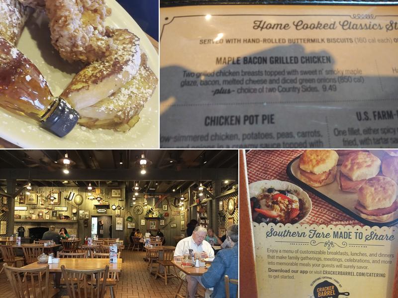 Cracker Barrel Old Country Store Menu