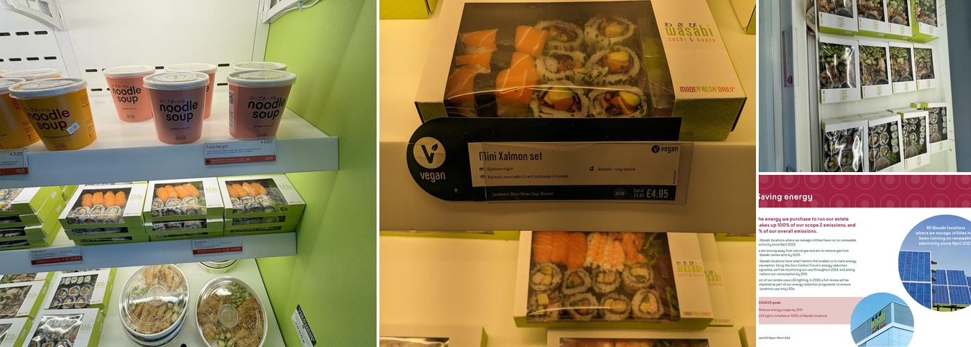 Wasabi Sushi & Bento Menu