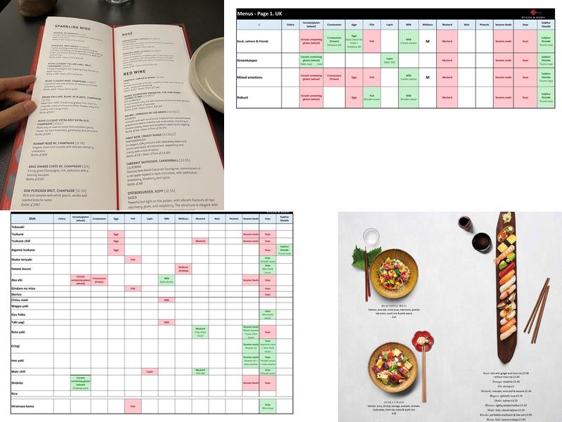 Sticks'n'Sushi - Canary Wharf Menu