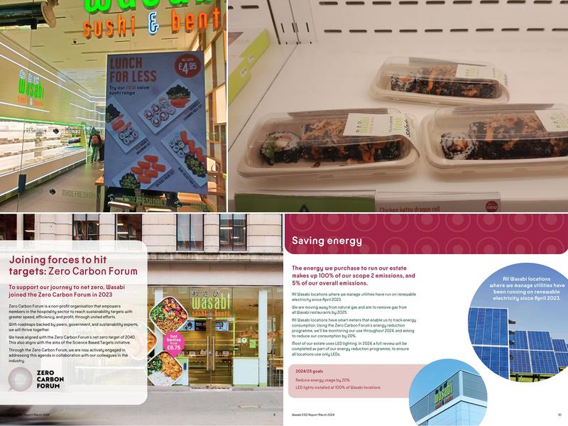 Wasabi Sushi & Bento Menu