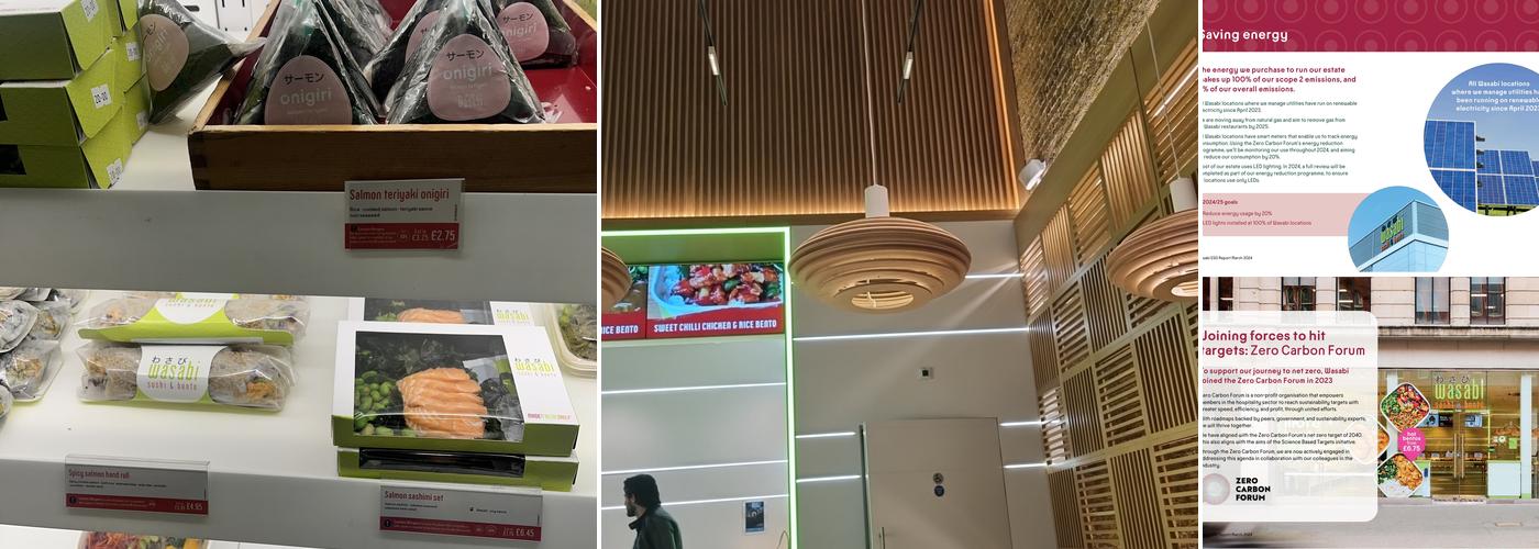 Wasabi Sushi & Bento Menu