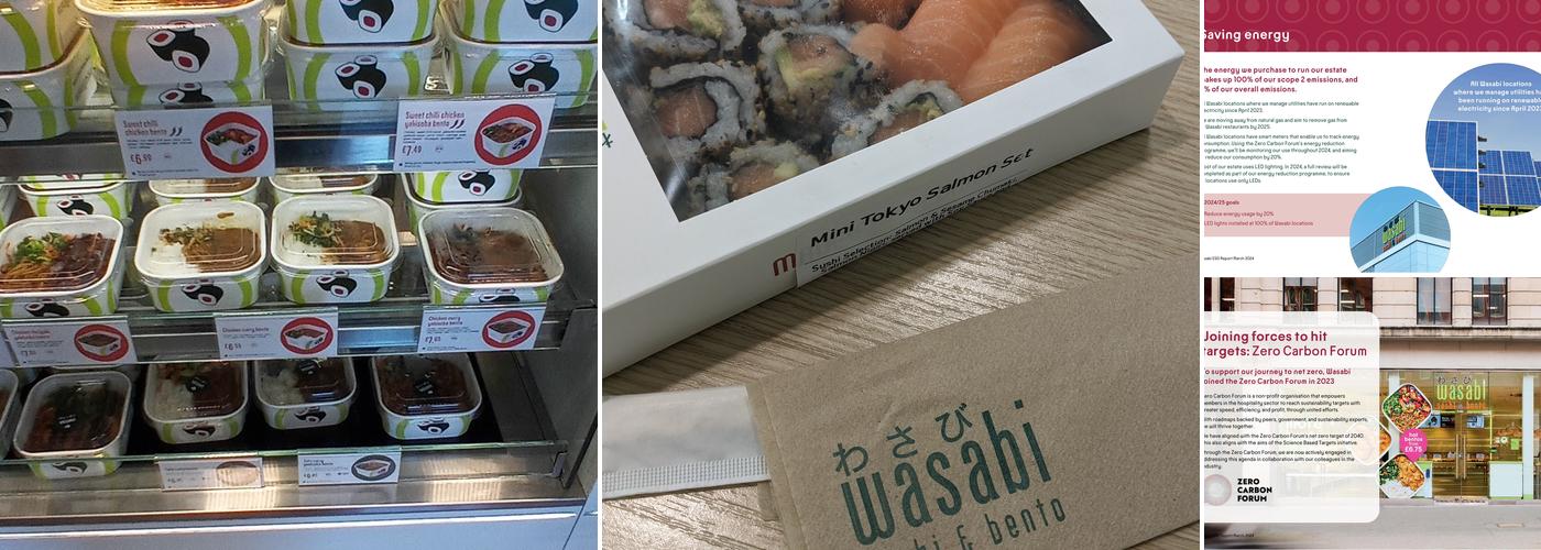 Wasabi Sushi & Bento Menu