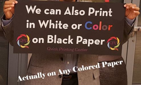 Quick Printing Center Print Shop of Fremont, CA