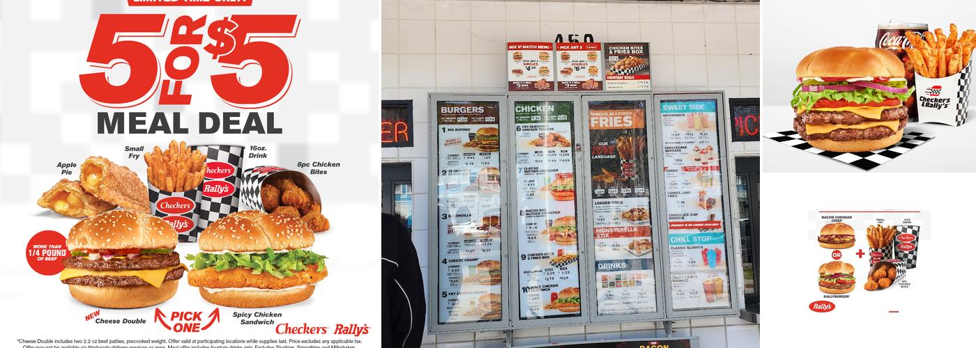 Checkers Menu