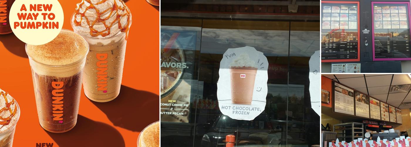Dunkin Donuts Menu