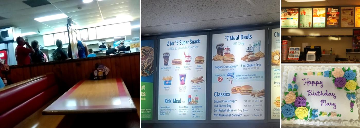 Dairy Queen Menu