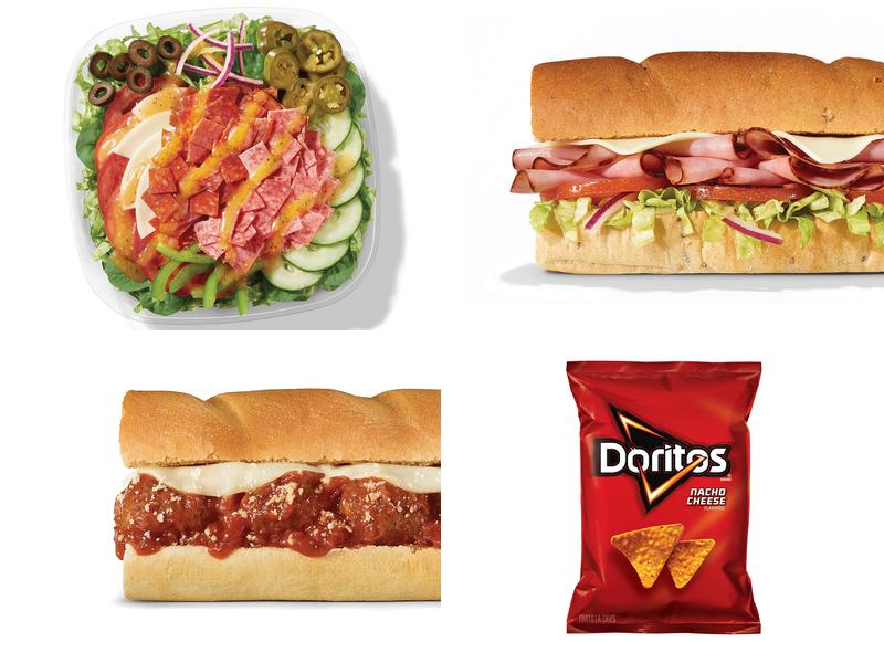 Subway Menu
