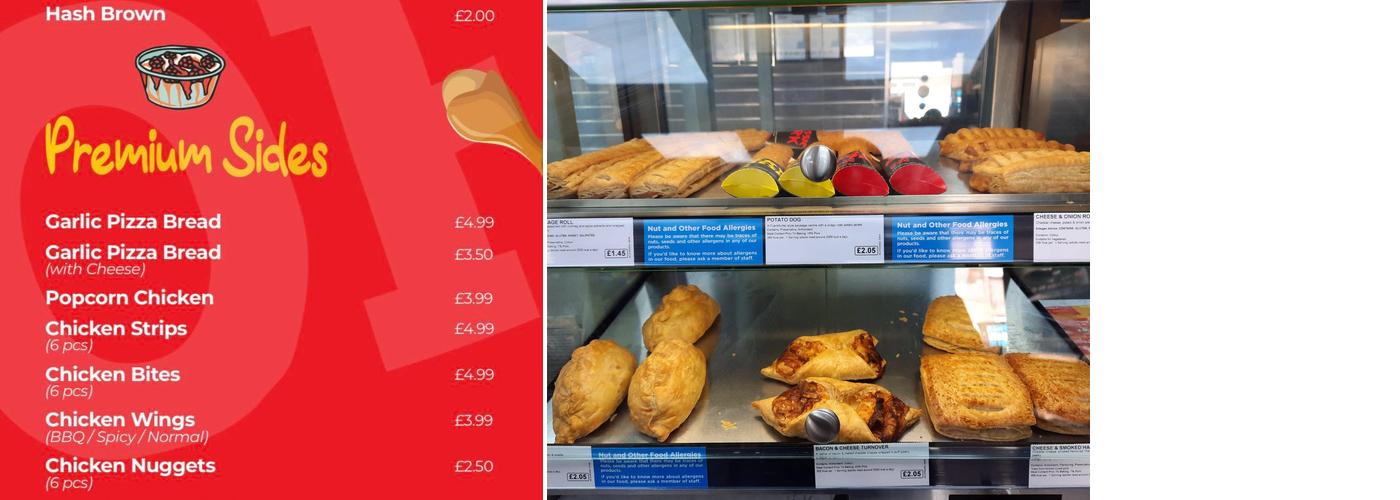 Cilfynydd Pizza And Burger Menu