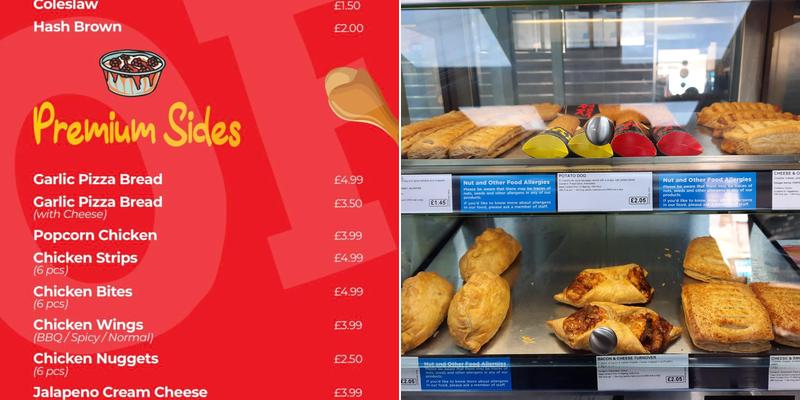 Cilfynydd Pizza And Burger Menu