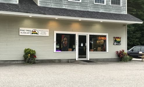 Pine Tree Glass Art (Medical Cannabis)