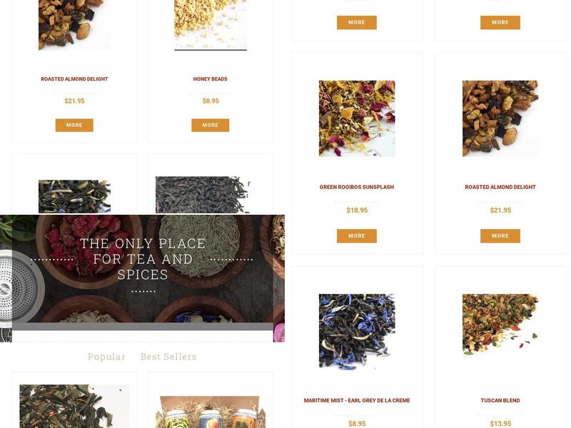 Great Lakes Tea & Spice Co Menu