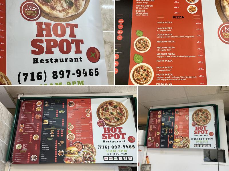 Hot Spot Menu