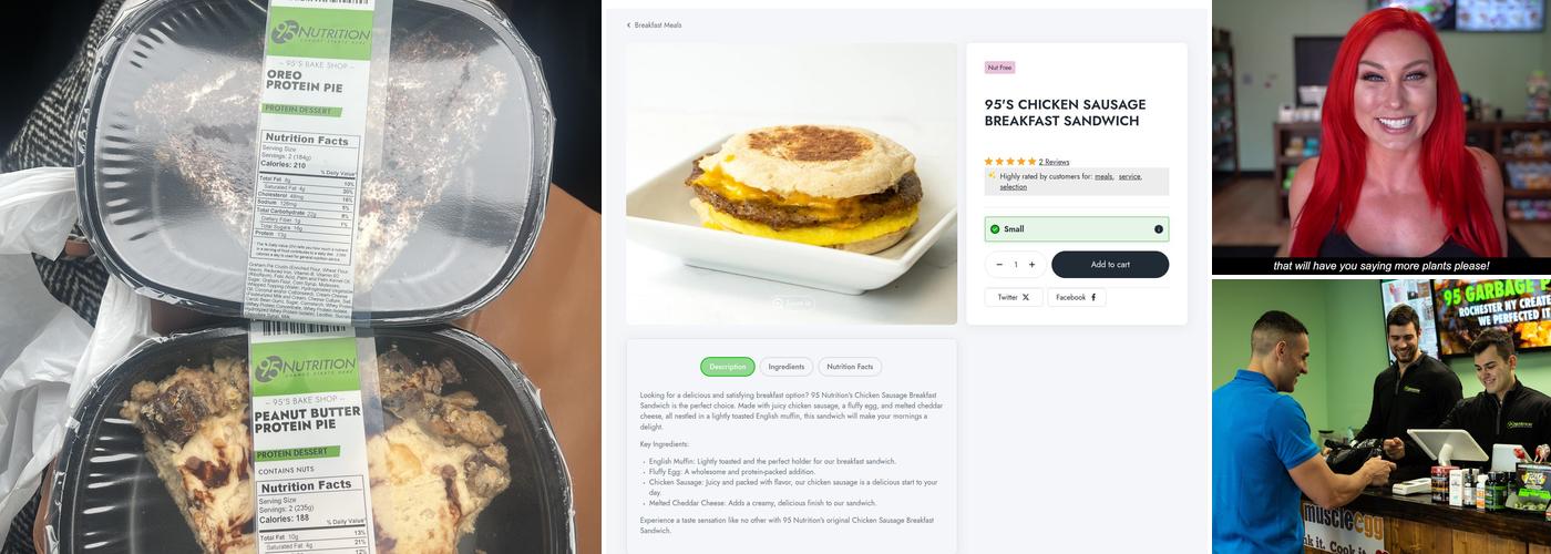 95 Nutrition - West Seneca Menu