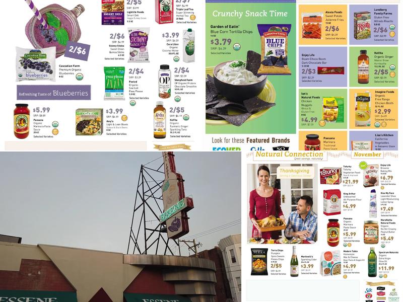 Essene Market & Café Menu