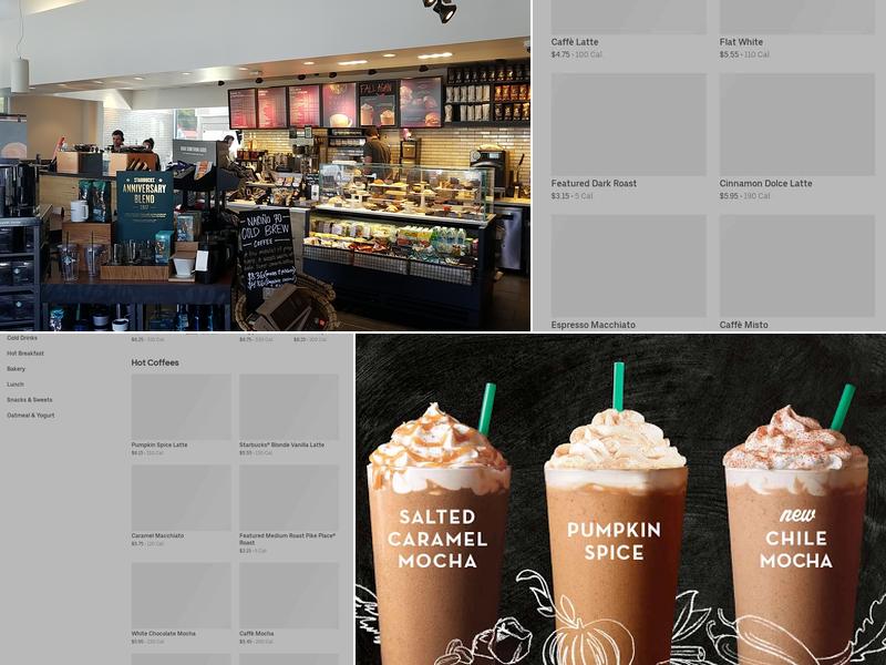 Starbucks Menu