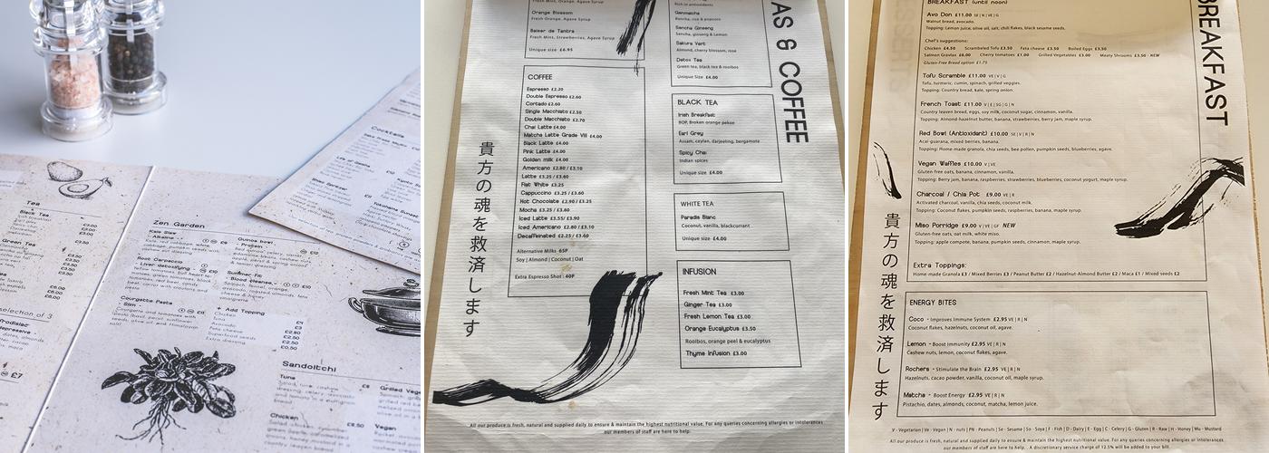 Jusu Brothers Menu