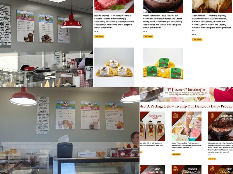 Reed's Dairy Boise Menu